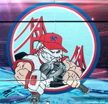 Major League Plumbing & Rooter mascot logo