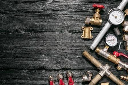 Major League Plumbing & Rooter service truck and crew